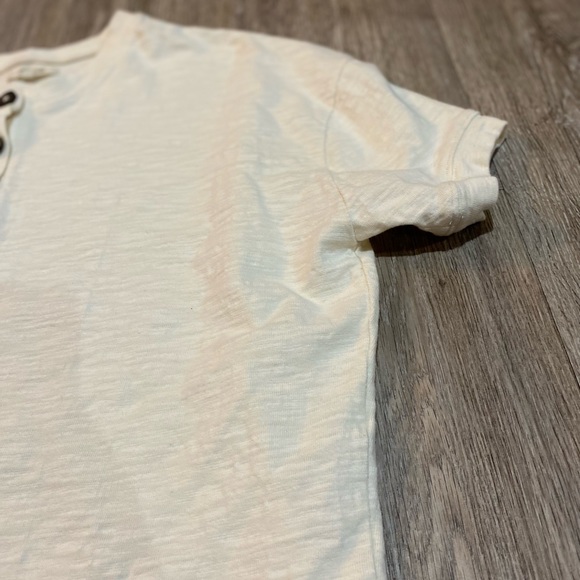 Madewell cropped cream top size medium - Picture 2 of 4